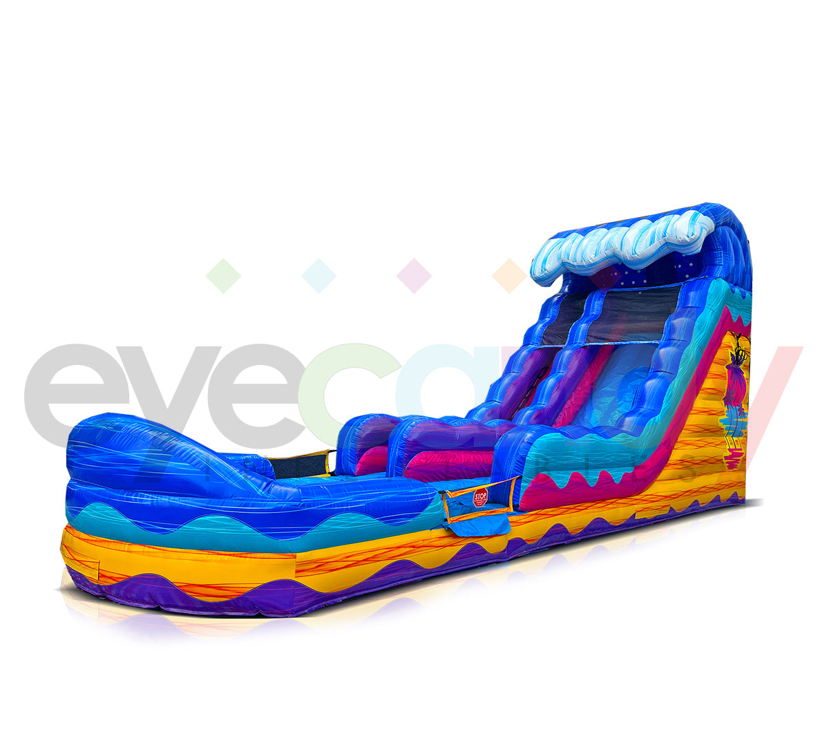 Surfs Up Single Lane Slide