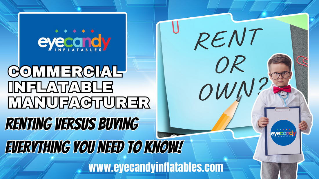 Renting versus buying a bounce house