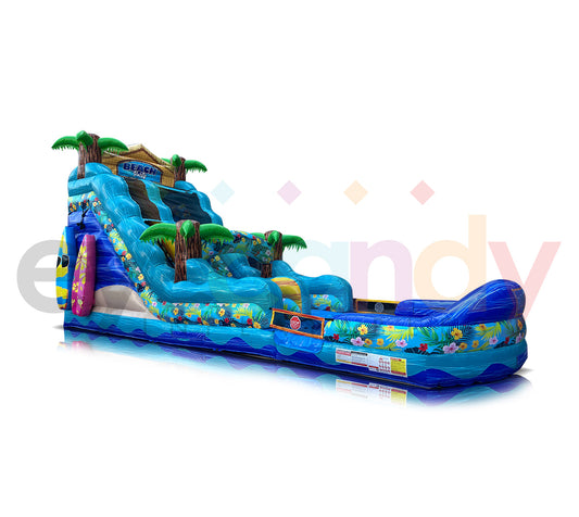 Beach Party 18’ Single Lane Slide