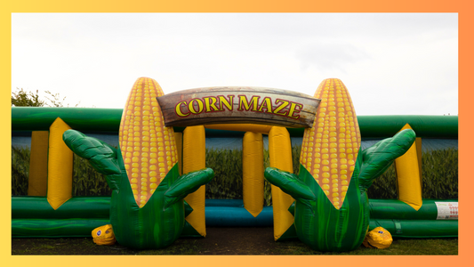 Inflatable Corn Maze