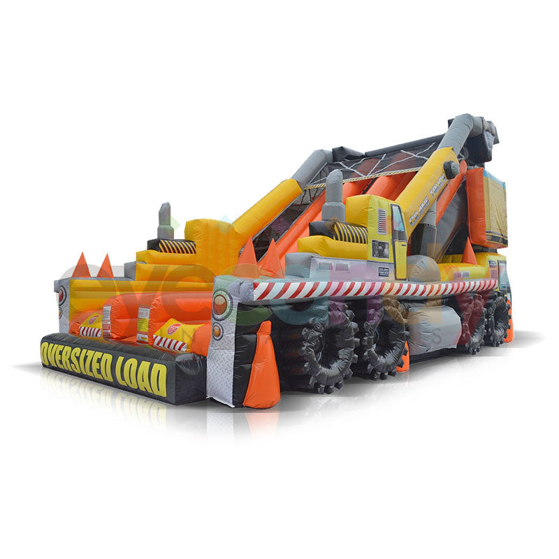 Crane Truck Inflatable Slide